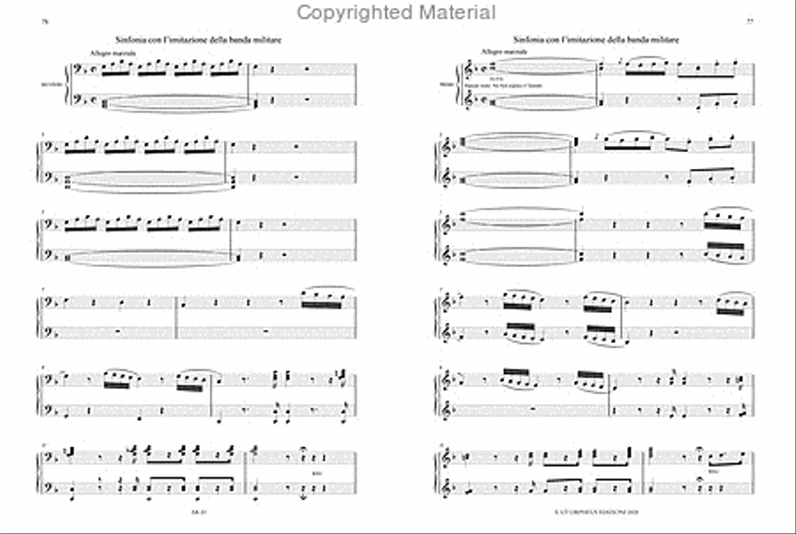 Works for Organ 4 Hands. Critical Edition and Catalogue of printed Works for Organ Organ Solo scores gallery preview page 6