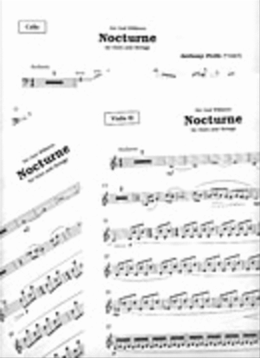 Nocturne Nocturne String Orchestra scores gallery preview page 1