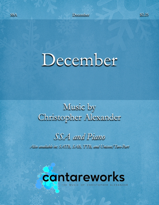 Book cover for December (SSA)