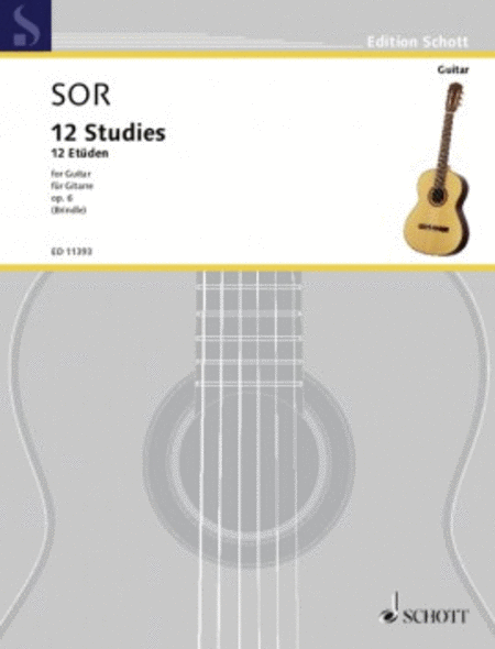 12 Studies for Guitar, Op. 6