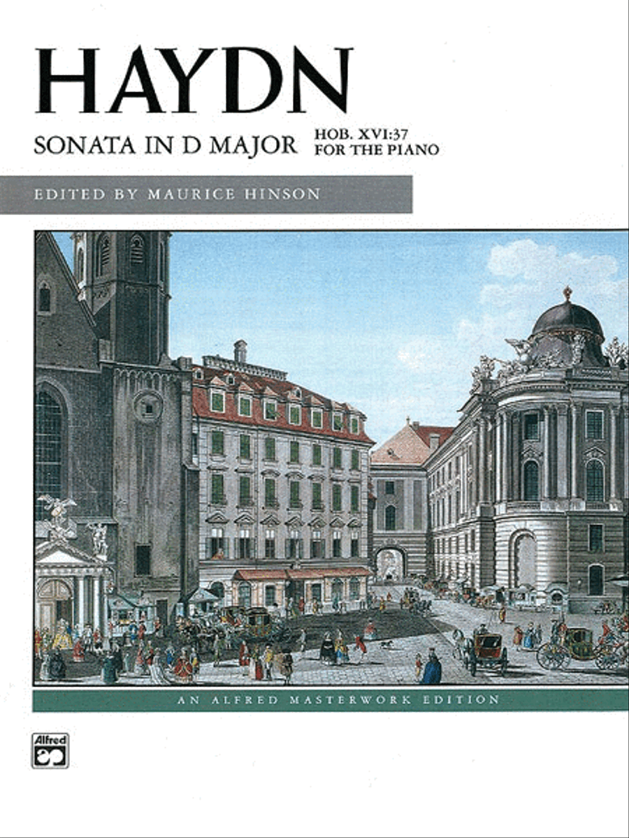 Haydn: Sonata in D Major, Hob. XVI/37 Small Ensemble scores gallery preview page 1