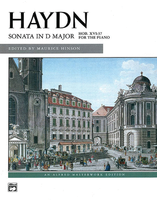 Book cover for Haydn: Sonata in D Major, Hob. XVI/37