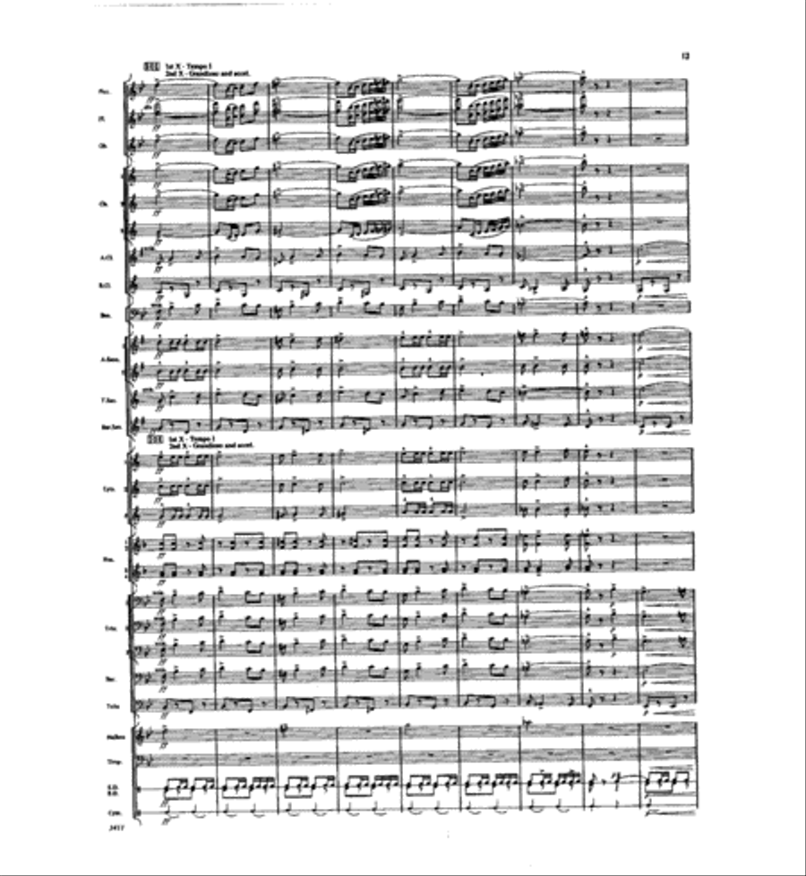 Silvercrest Concert Band scores gallery preview page 12