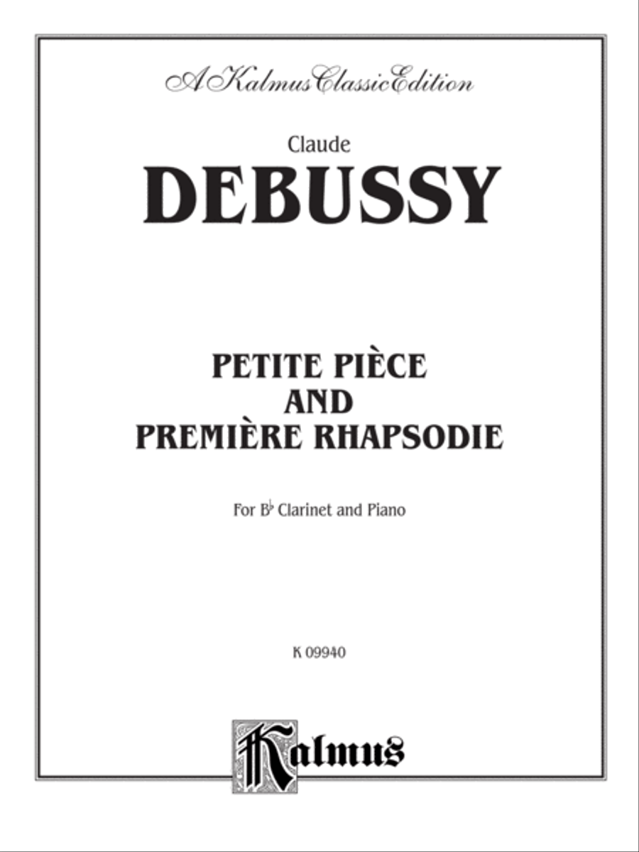Petite Piece and Premiere Rhapsodie Small Ensemble scores gallery preview page 2