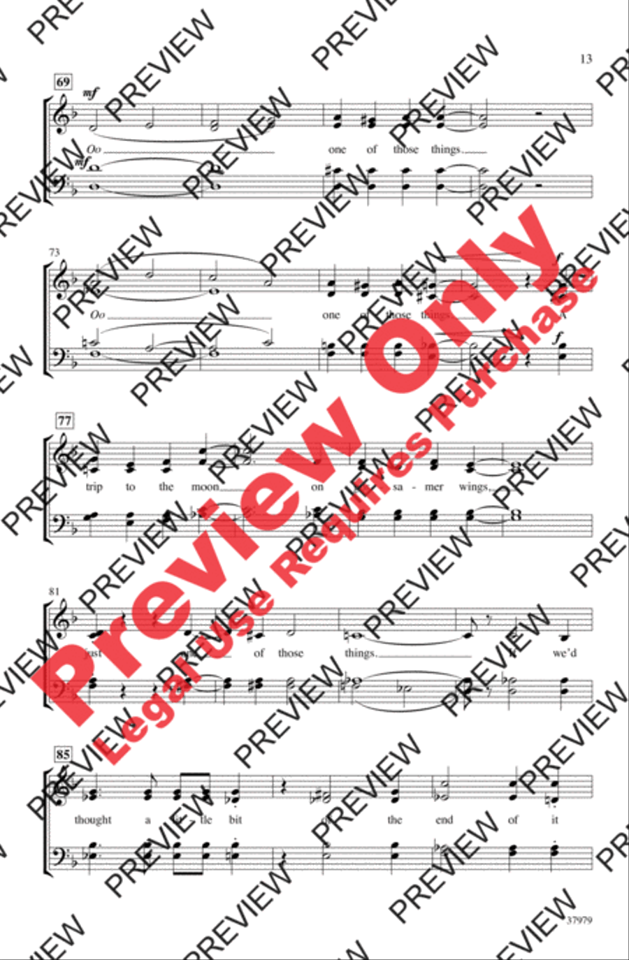 A Cole Porter Jazz Trio 4-Part scores gallery preview page 13