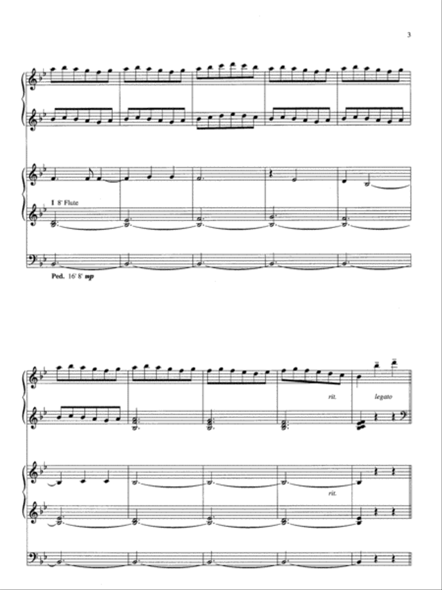 Kum Ba Yah Organ scores gallery preview page 3