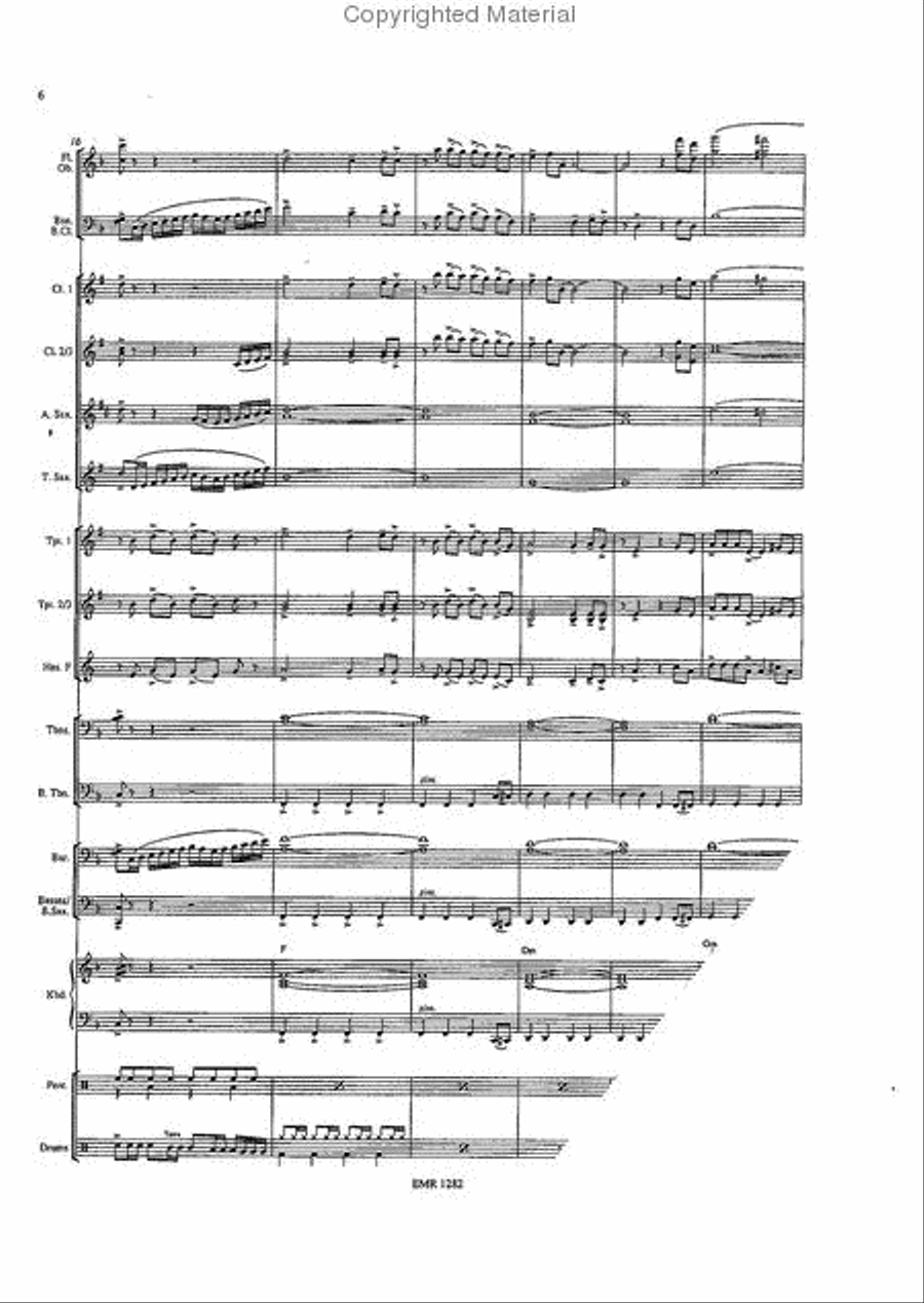 Y.M.C.A. Concert Band scores gallery preview page 6