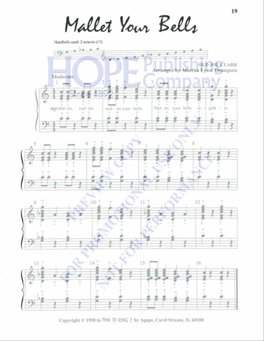 Time to Ring 2 Time to Ring 2 2-Octaves scores gallery preview page 21