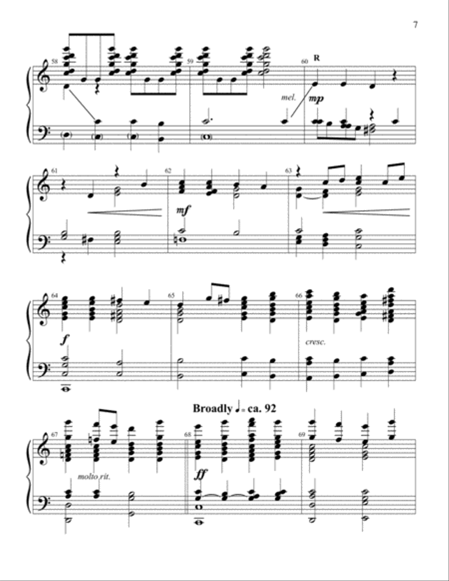 Bells & Chimes for Special Times Handbell Choir scores gallery preview page 27