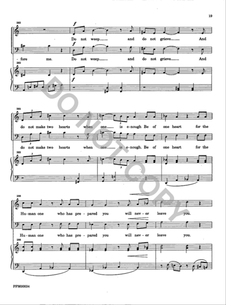 Magdalen at the Tomb Magdalen at the Tomb Choir scores gallery preview page 20