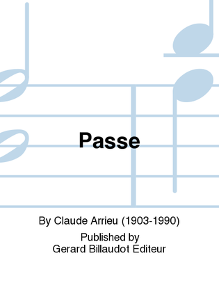 Book cover for Passe