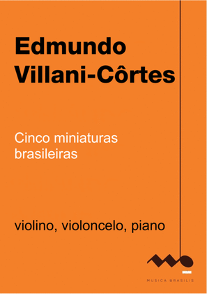 Book cover for Cinco miniaturas brasileiras