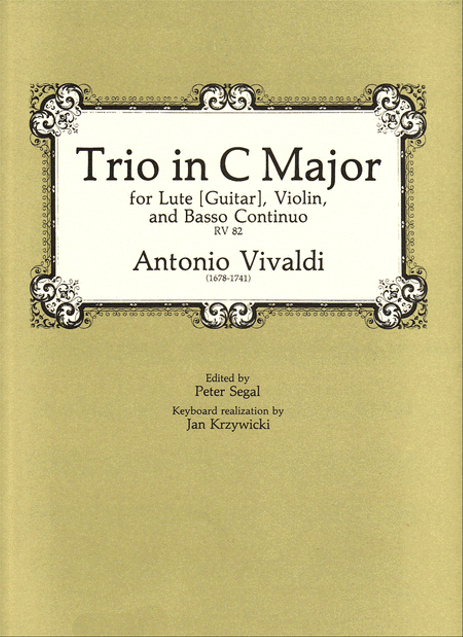 Trio In C Major Trio In C Major Chamber Music scores gallery preview page 1