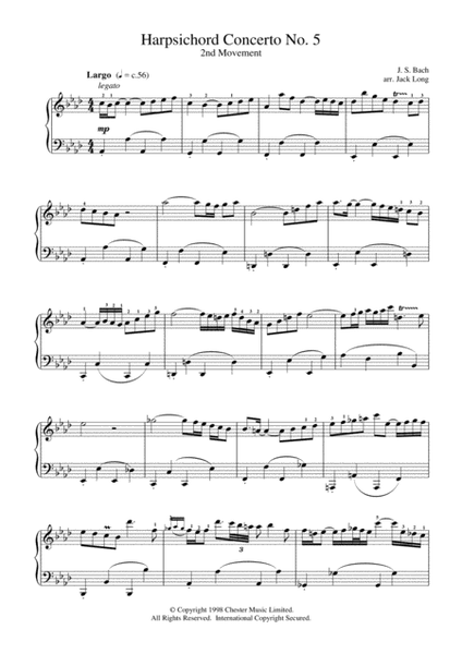 Harpsichord Concerto No. 5