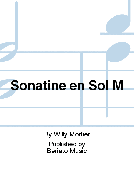Sonatine en Sol M