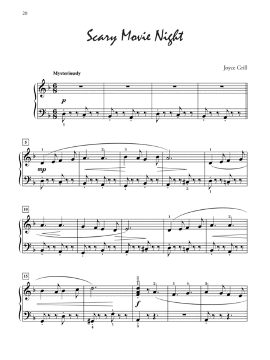 Musical Scenes and Episodes, Book 2 Piano Solo scores gallery preview page 10