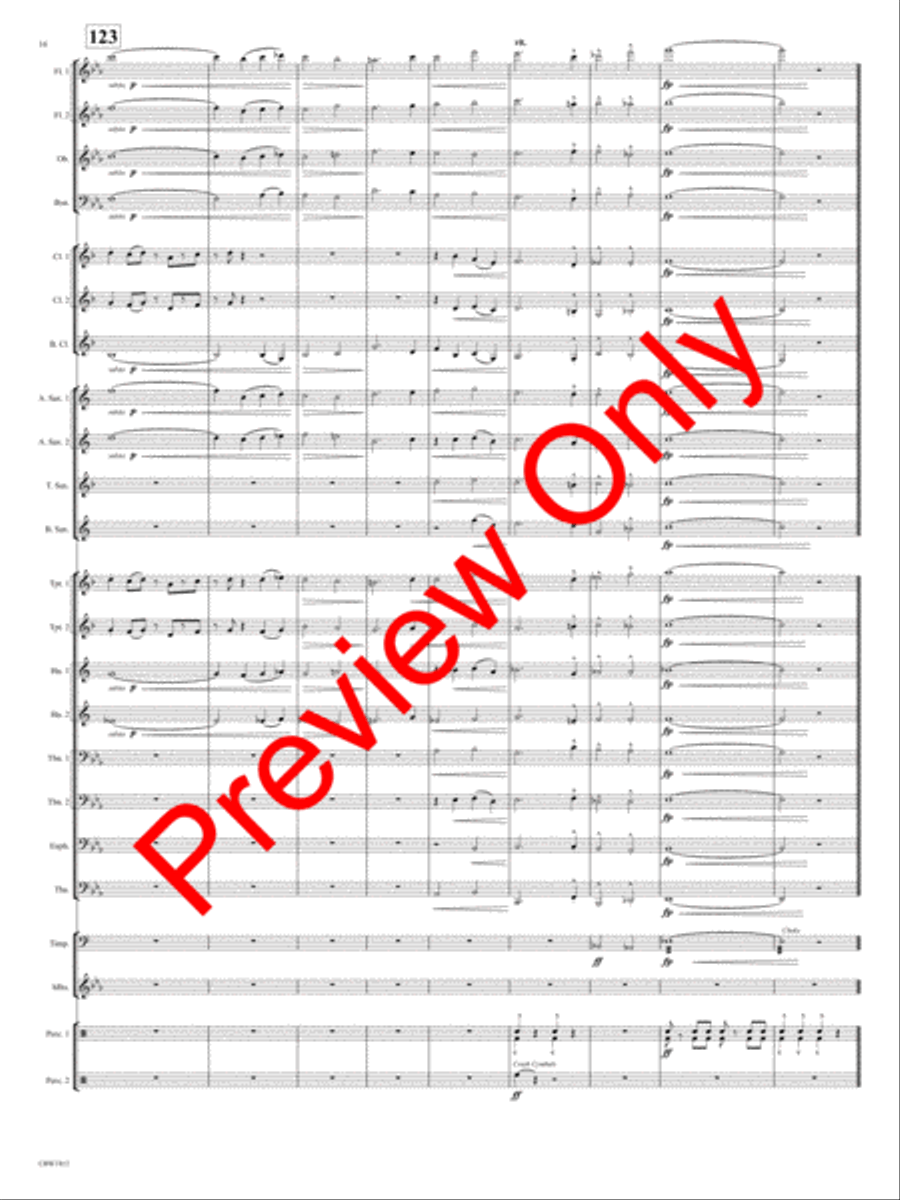 Viserion Concert Band scores gallery preview page 19