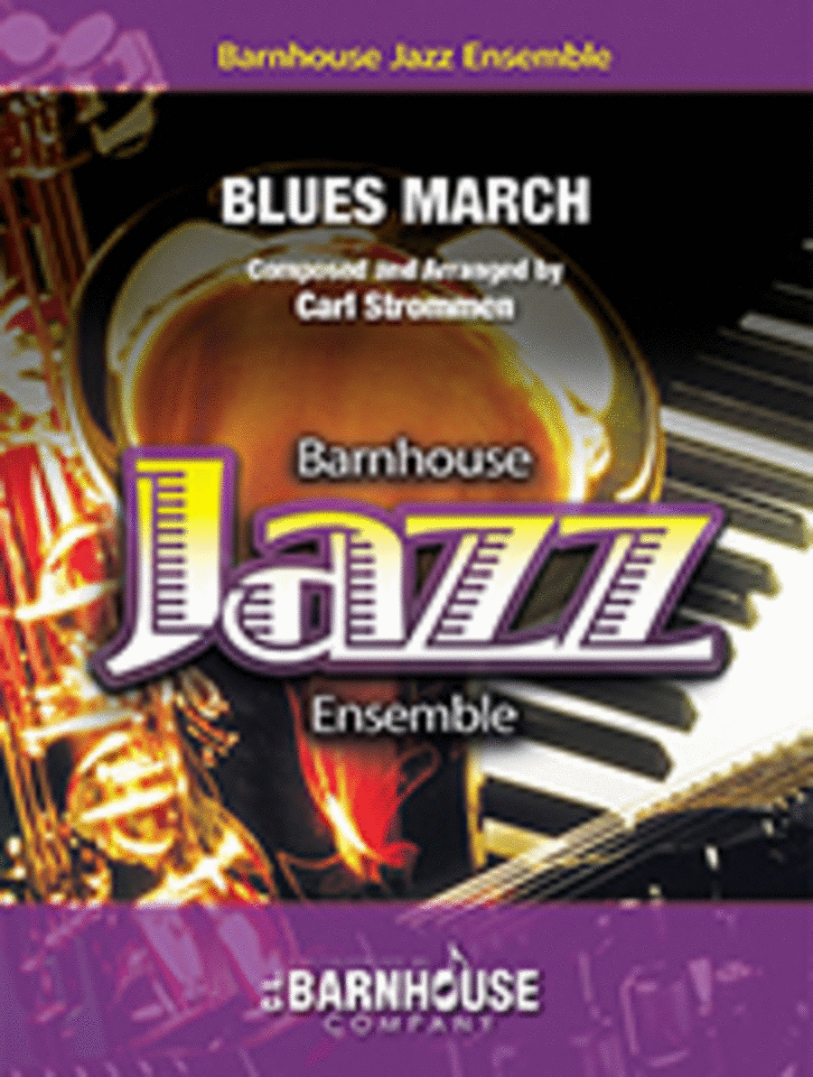 Blues March Jazz Ensemble scores gallery preview page 1