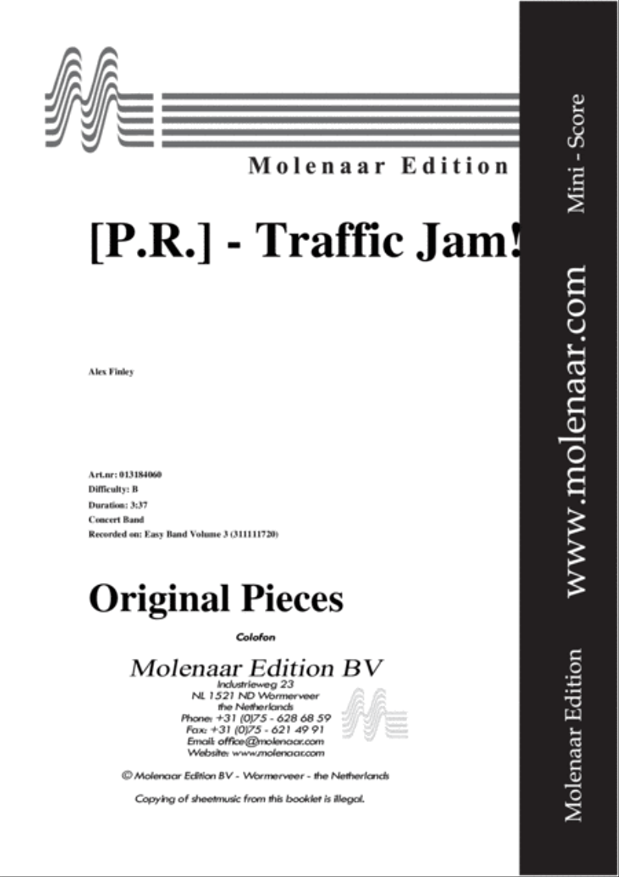 Traffic Jam!! Concert Band scores gallery preview page 2