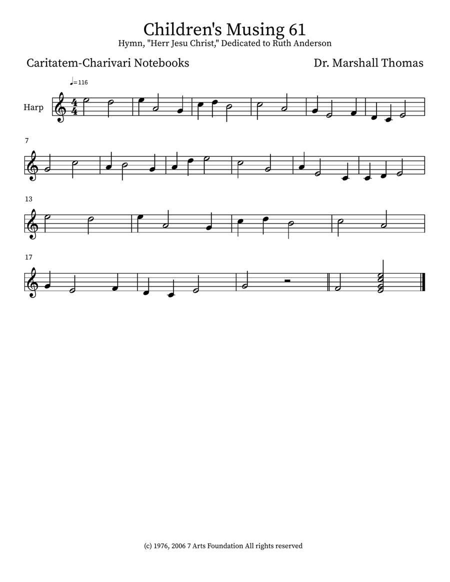 Children's Musing 61 Small Ensemble scores gallery preview page 3