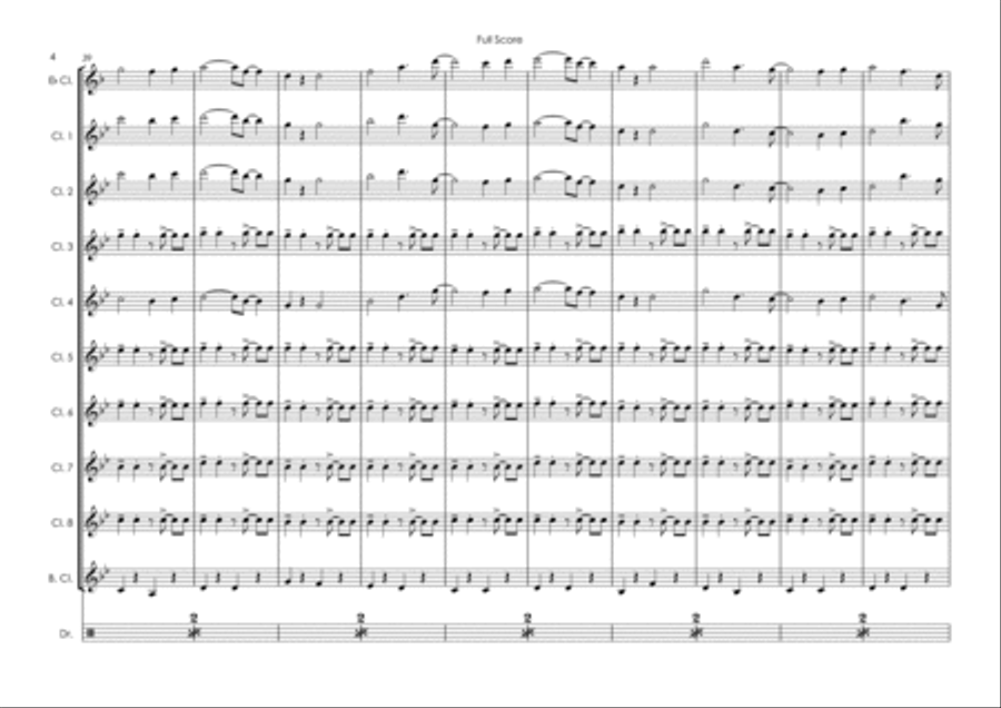 Samba De Janeiro Woodwind Ensemble scores gallery preview page 6