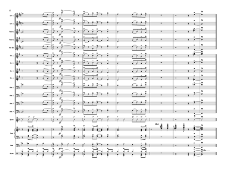Joy To The World Jazz Ensemble scores gallery preview page 13