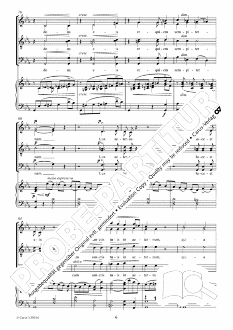 Agnus Dei 4-Part scores gallery preview page 7