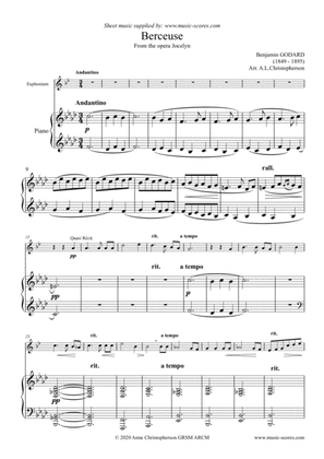 Berceuse from Jocelyn - Euphonium & Piano