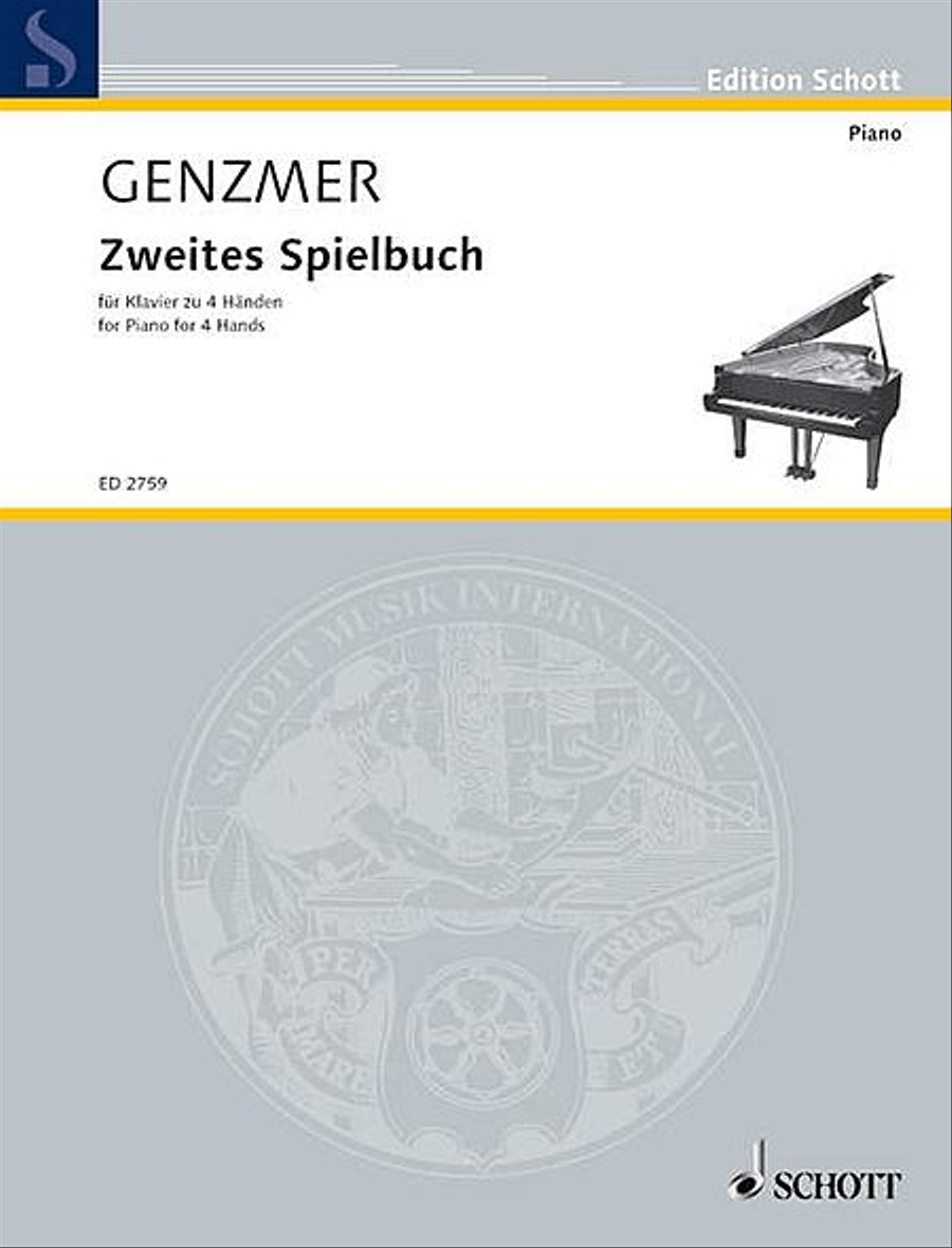 Second Book for Piano 1 Piano, 4-Hands scores gallery preview page 1
