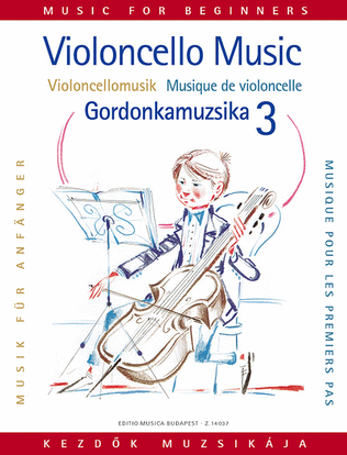 Book cover for Violoncello Music for Beginners 3