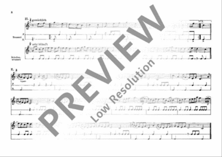Pieces for Recorder and Drum Recorder scores gallery preview page 9