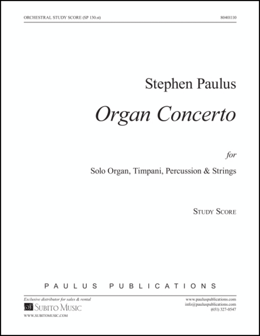 Organ Concerto