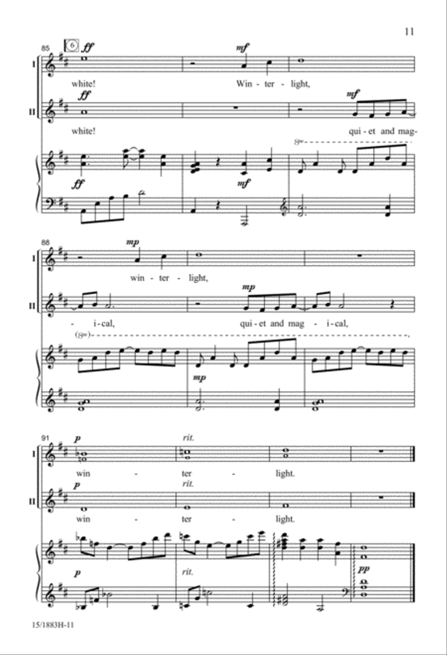 Winterlight Winterlight 2-Part scores gallery preview page 11
