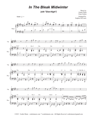 In The Bleak Midwinter (with "Silent Night") (Viola solo and Piano)