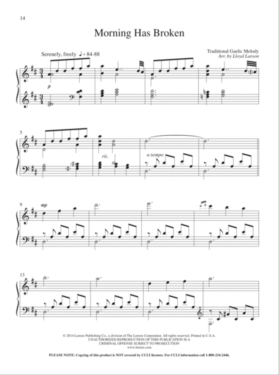 Panoramas of Praise - Book only Piano Solo scores gallery preview page 5