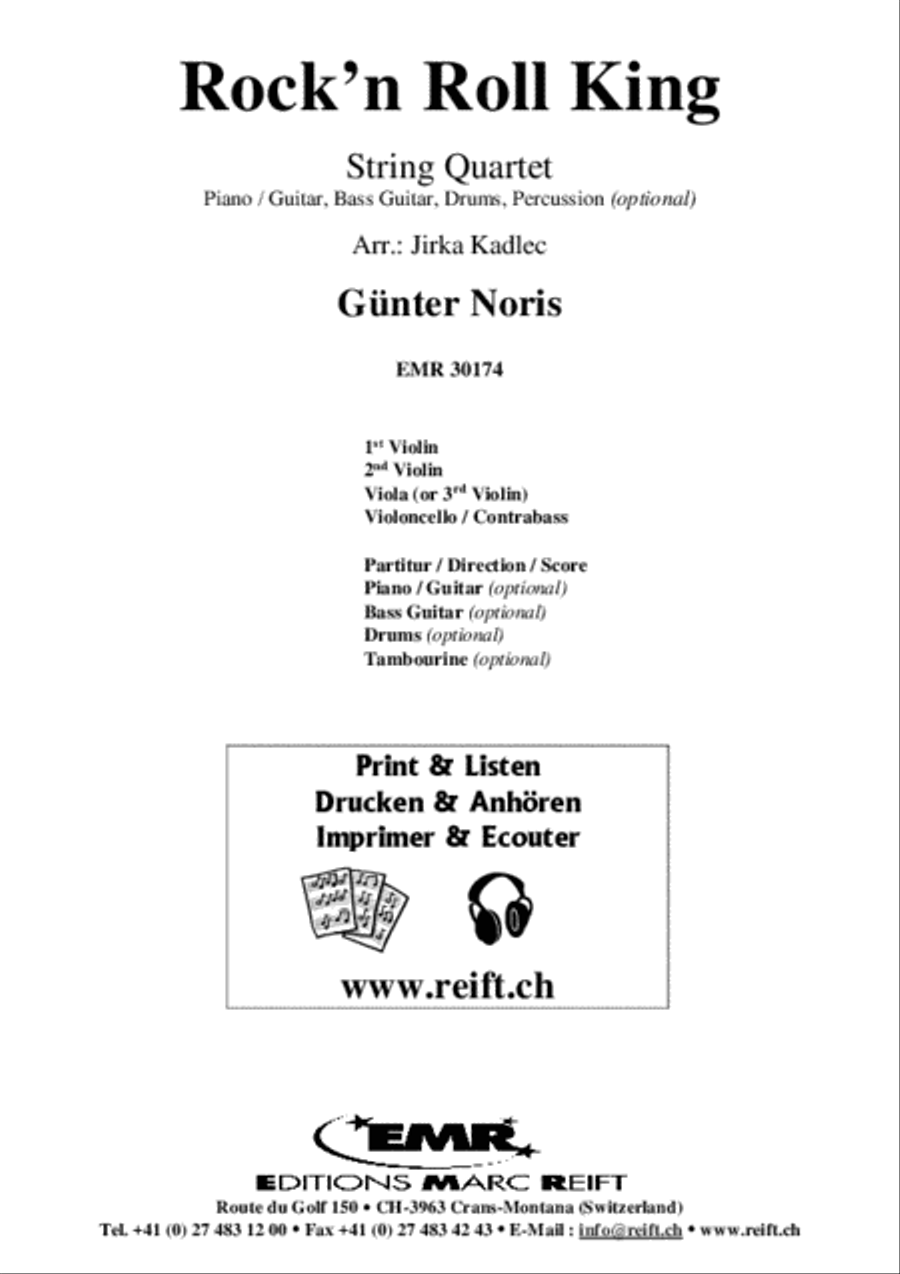 Rock'n Roll King Rock'n Roll King Cello scores gallery preview page 2
