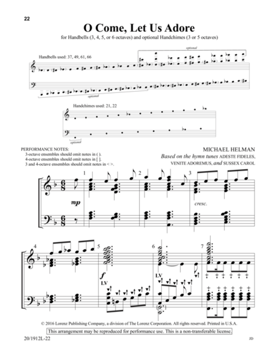 The Journey to Bethlehem 5-Octaves scores gallery preview page 11