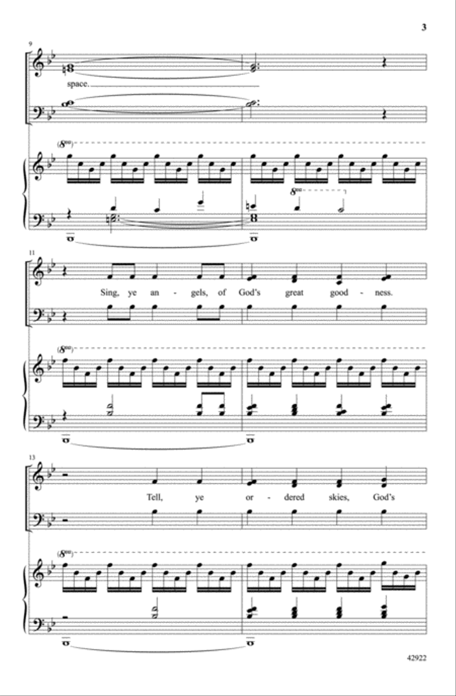 And the Stars Will Dance And the Stars Will Dance 4-Part scores gallery preview page 2