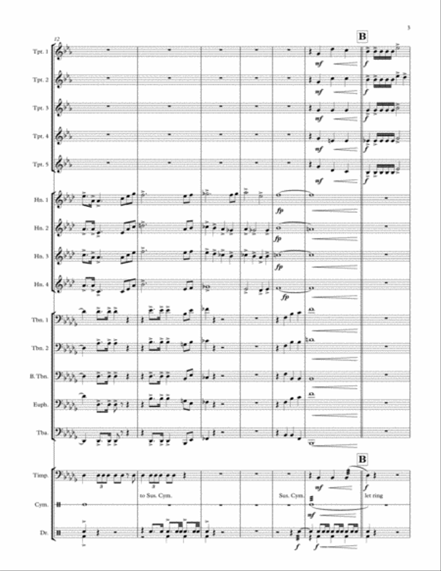 Forging An Icon Brass Ensemble scores gallery preview page 4