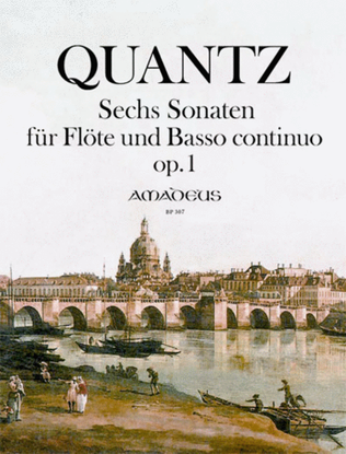 Book cover for Six Sonatas op. 1