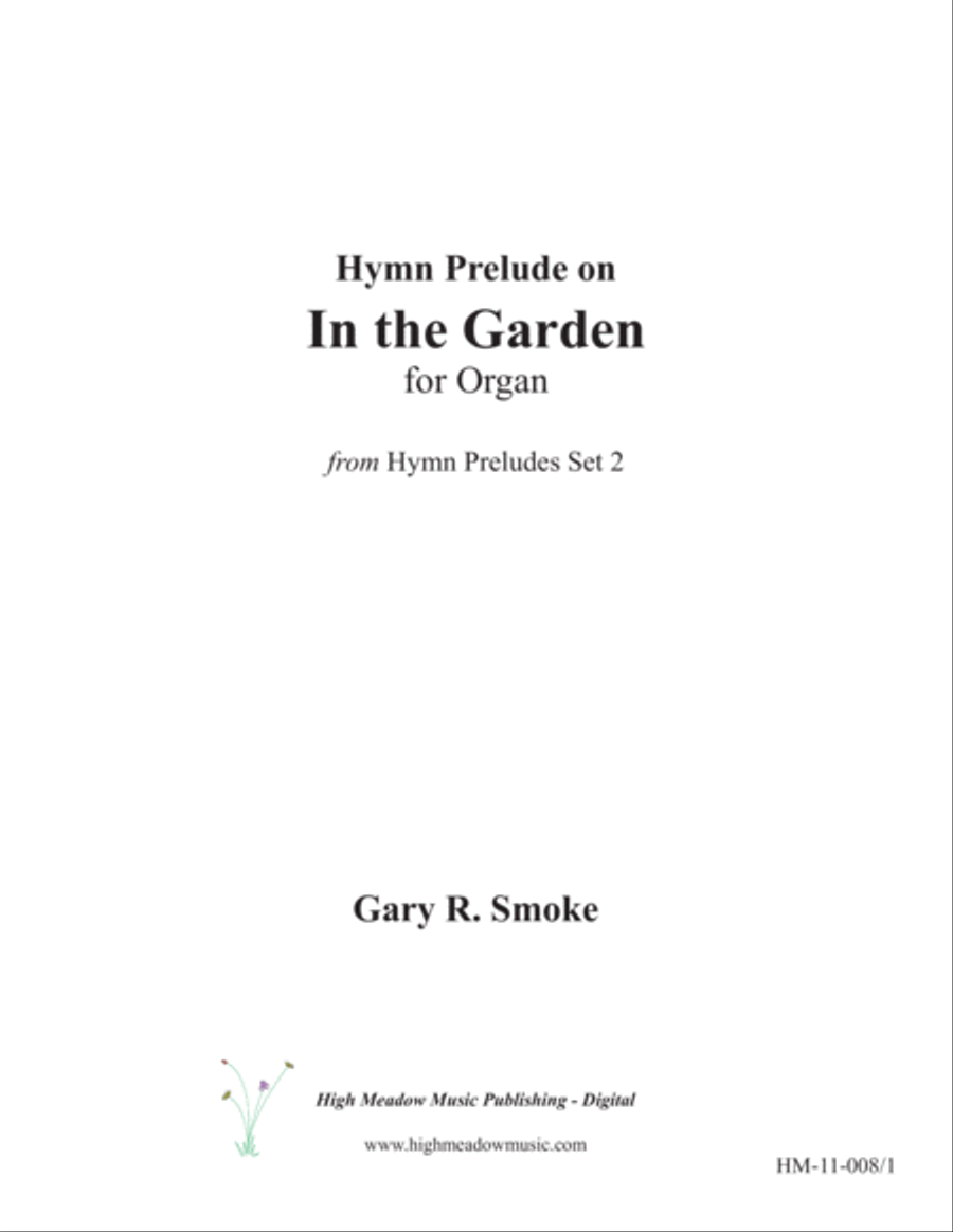 In the Garden In the Garden Organ Solo scores gallery preview page 1