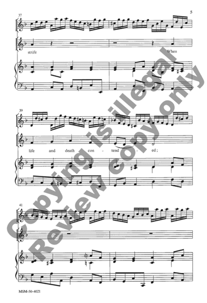 Christ Jesus Lay in Death's Strong Bands (Choral Score)