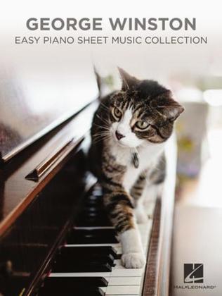 Book cover for George Winston – Easy Piano Sheet Music Collection