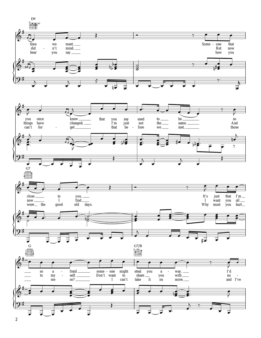 The Jealous Kind The Jealous Kind Acoustic Guitar scores gallery preview page 2