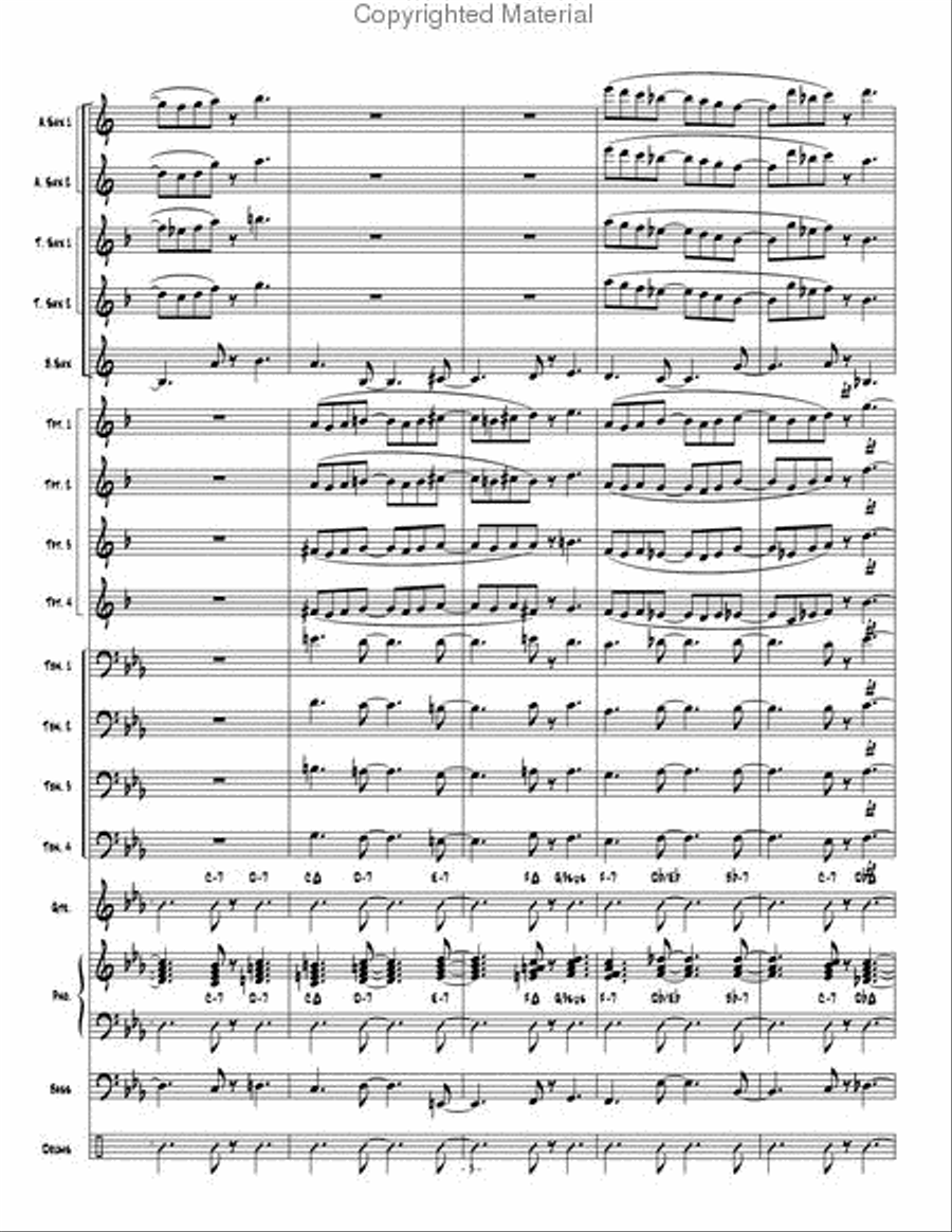 Dakashuffle Dakashuffle Jazz Ensemble scores gallery preview page 6
