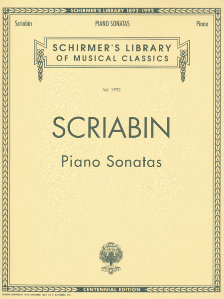 Piano Sonatas - Centennial Edition