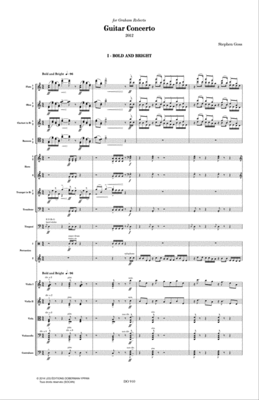 Guitar Concerto Guitar Concerto Orchestra scores gallery preview page 5