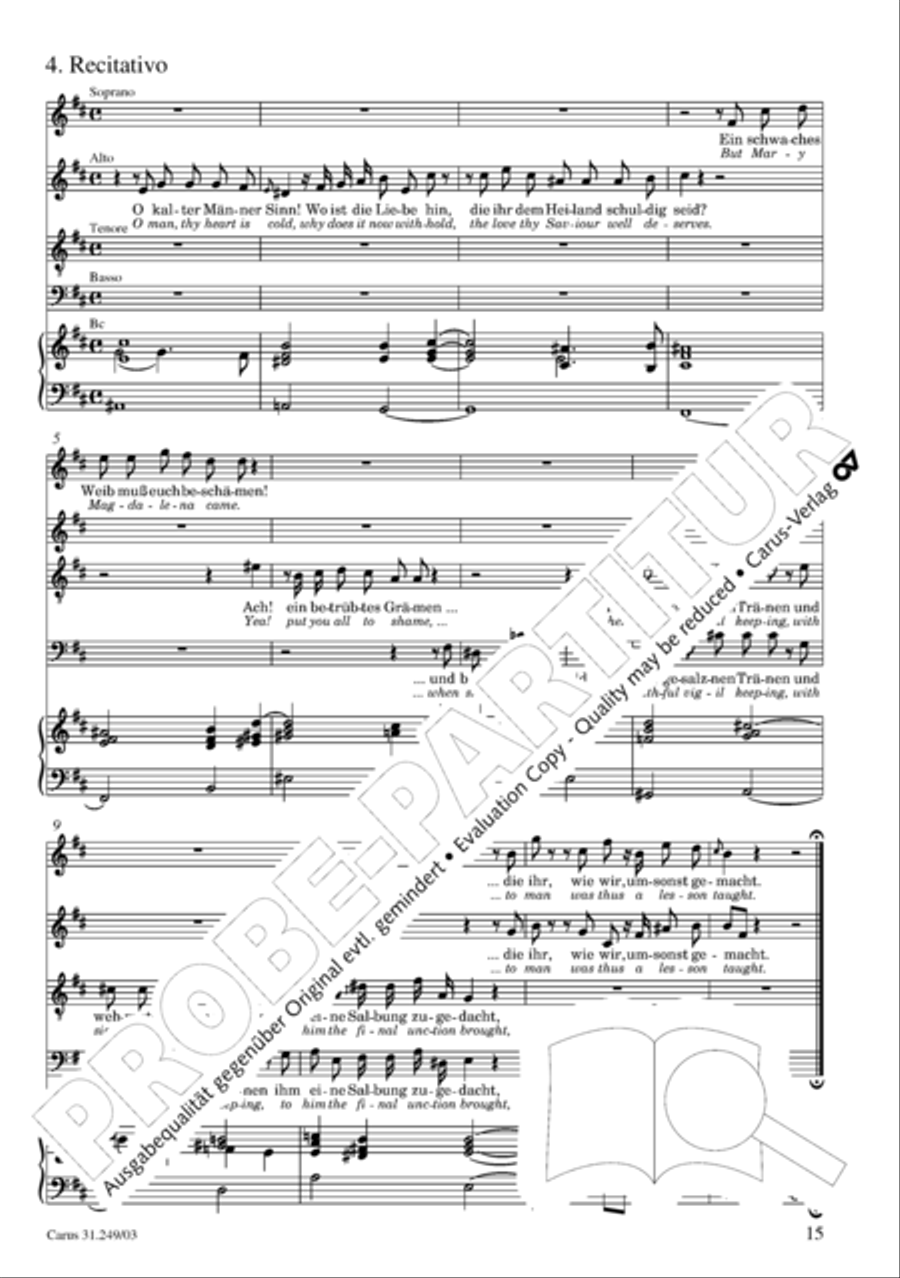 Osteroratorium 4-Part scores gallery preview page 16