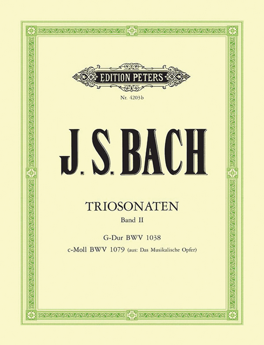 Trio Sonatas - Volume 2 Flute scores gallery preview page 1