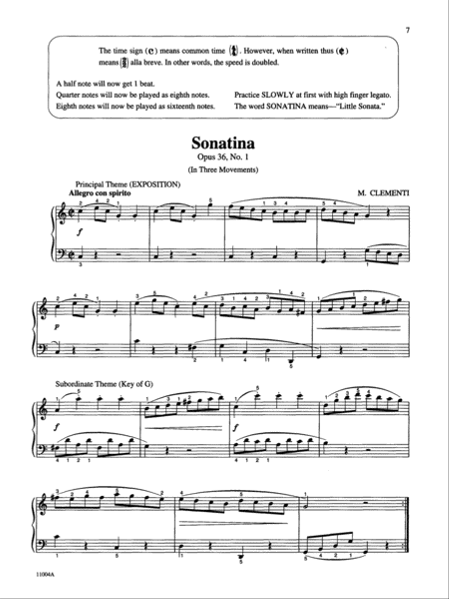 Michael Aaron Piano Course Lessons Grade 4 Piano Method scores gallery preview page 3